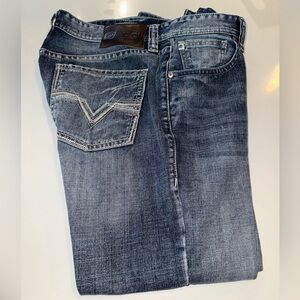 Rock & Roll Dark Blue Relaxed Jeans